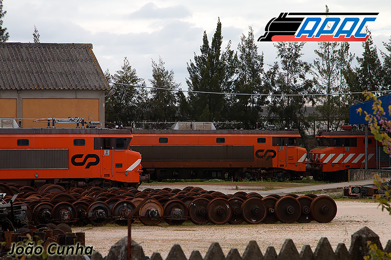 Estado do parque de locomotivas 2600
