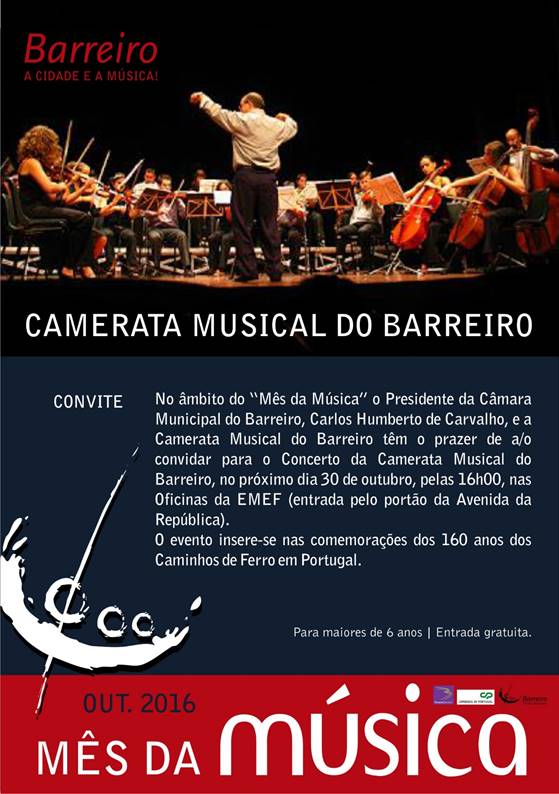 Oficinas do Barreiro acolhem concerto musical