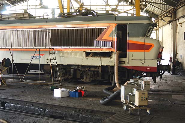 Secagem dos motores, para evitar problemas em funcionamento. Foto: APCC 6570.